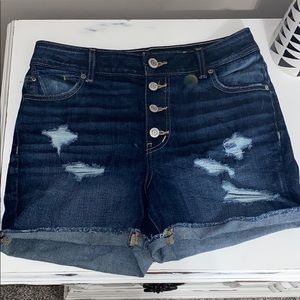 Maurices denim shorts